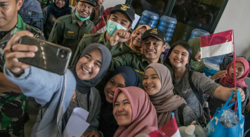 All 238 Indonesia evacuees ‘healthy’, head home from Natuna quarantine