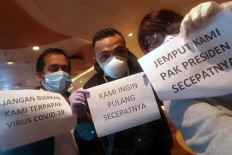 Indonesian crew from virus-hit Diamond Princess to arrive home on Sunday