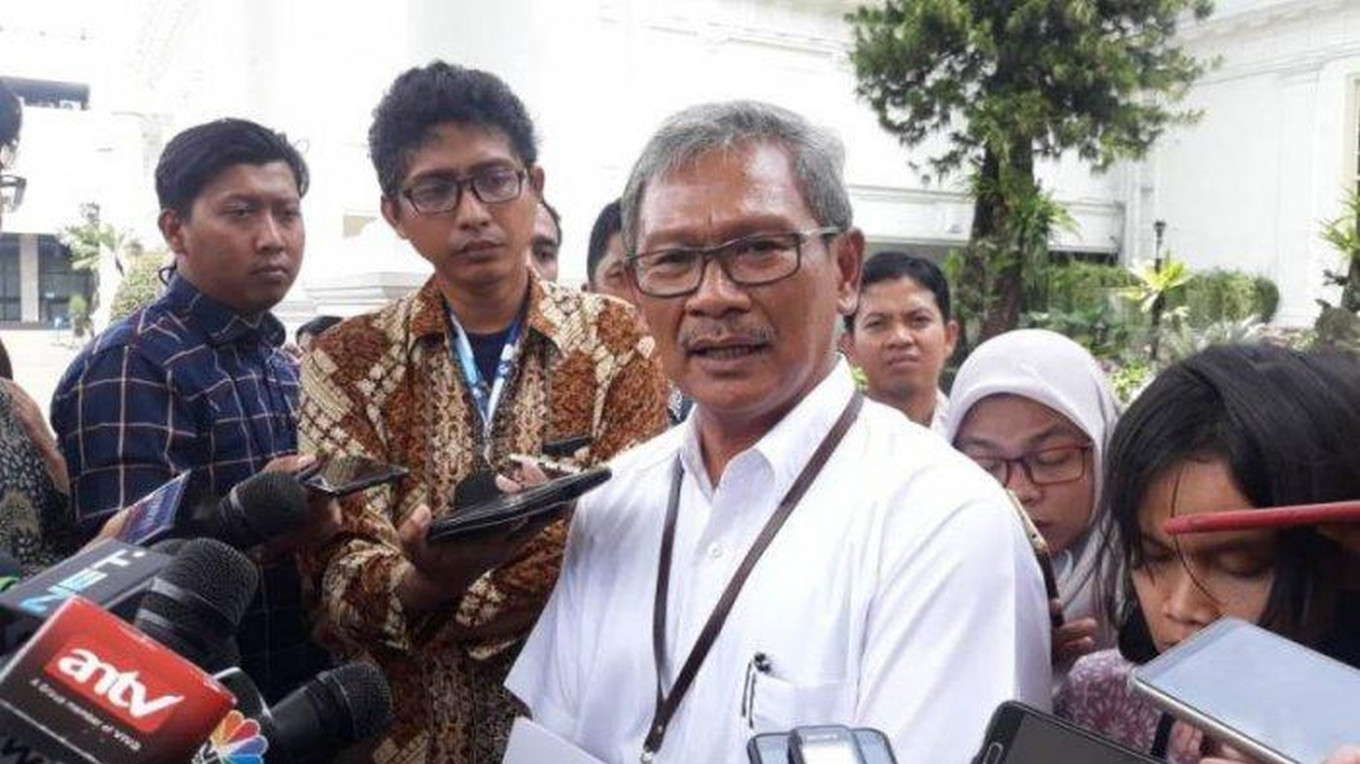 Indonesia has appointed  Achmad Yurianto (center) of the Health Ministry's Disease Control and Prevention Directorate General as the spokesperson for coronavirus related matters following the country's first confirmed cases of COVID-19.