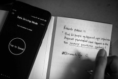 Hayatul continues to remind her family and neighbors to stay at home as the novel coronavirus pandemic grips Indonesia. JP/Raudhatul Jumala