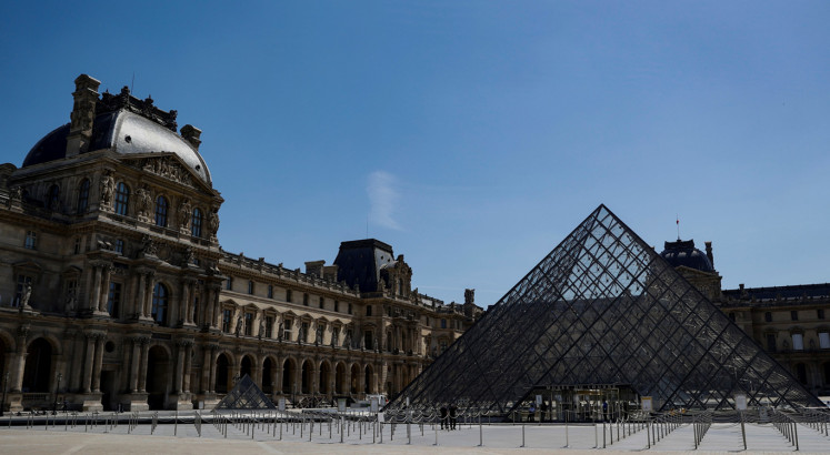 Paris' Louvre museum prepares to reopen in July