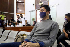 Independent researcher and government critic Ravio Patra attends a hearing at the South Jakarta District Court on July 14 on the pretrial motion against the Jakarta Police over his arrest. The court rejected the motion. JP/Dhoni Setiawan