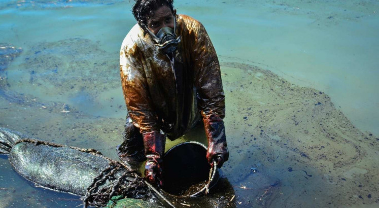 Mauritius struggles to contain oil spill polluting its seas