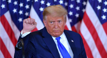 As far as I’m concerned we already have won it: Trump falsely claims