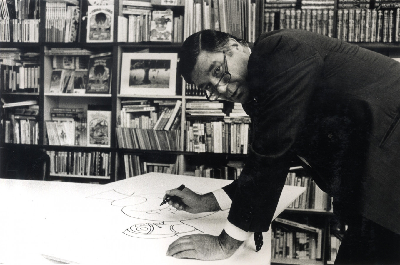An undated handout picture of Mr.Men creator Roger Hargreaves. The popular series has now entered its sixth decade in 2021, surviving its British creator Roger Hargreaves thanks to the dedication of his son.