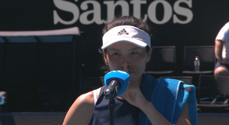 Australian Open: Hsieh checks interviewer’s gaffe with witty charm