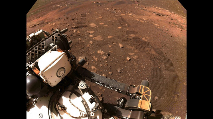 Mars rover Perseverance goes for a 'spin'