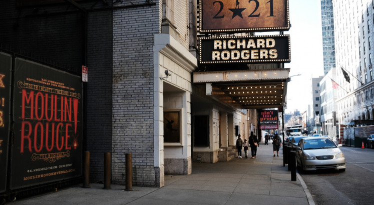Artists turn to Times Square ahead of Broadway’s comeback in April