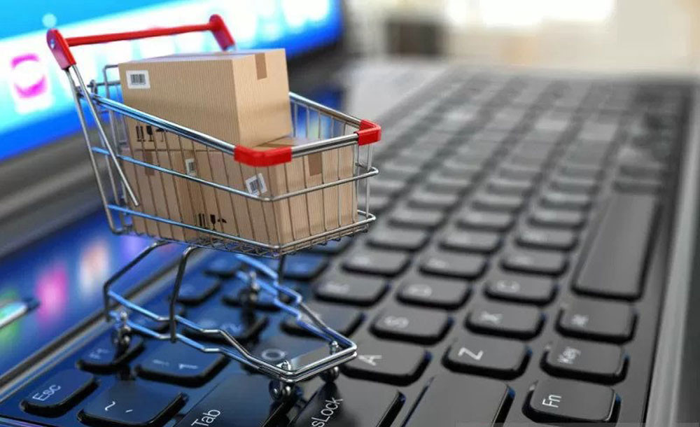 While conventional shopping is still an option, people are flocking to online shopping because of the convenience.